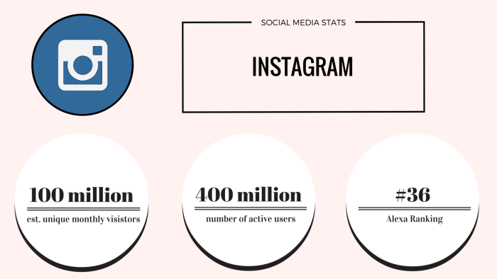 instagram social media site stats